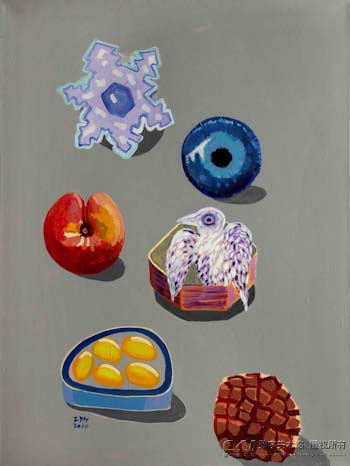 ������ ����֮��   120x90cm  ���ϱ�ϩ   2010 ��