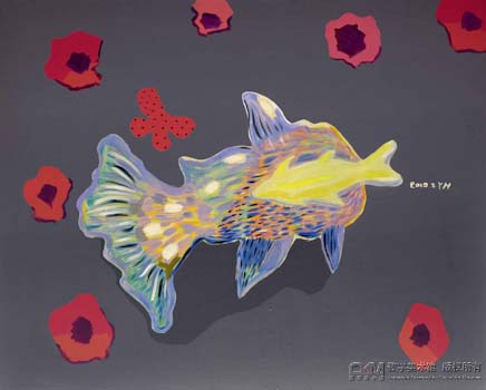 ������ ���ǲ���żȻ������    ���ϱ�ϩ   150x120cm    2010��